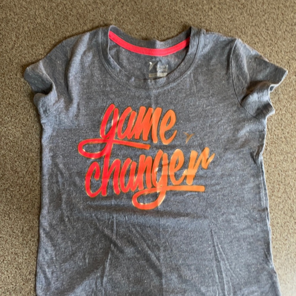 Girls graphic tee - game changer